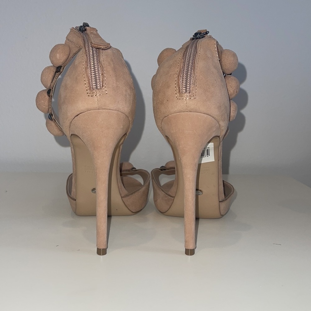 Tony Bianco NWT Ader powder kid suede heels 8.5 - Picture 3 of 4